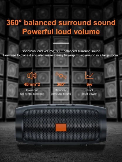 Wireless Bluetooth Speaker with Subwoofer – Ultimate Bass Power!