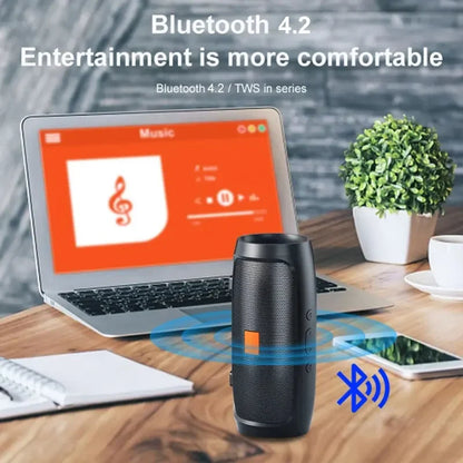 Wireless Bluetooth Speaker with Subwoofer – Ultimate Bass Power!