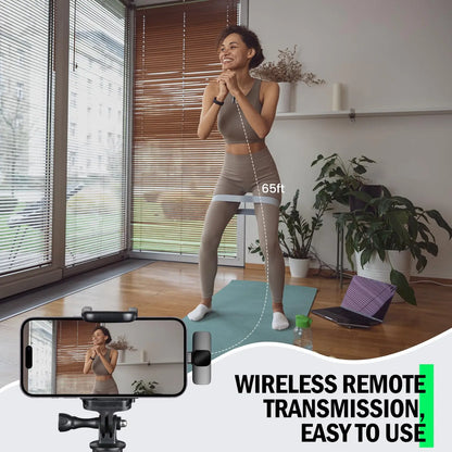 Wireless Lavalier Mic – Perfect Mic for Vloggers & Creators!