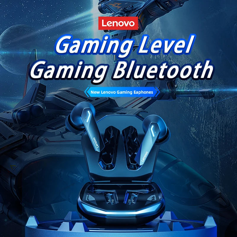 Lenovo GM2 Pro Gaming Earbuds – Low Latency, HD Mic & Noise Canceling